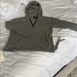 100% Italian spun Cashmere hoodie. Effortless chic